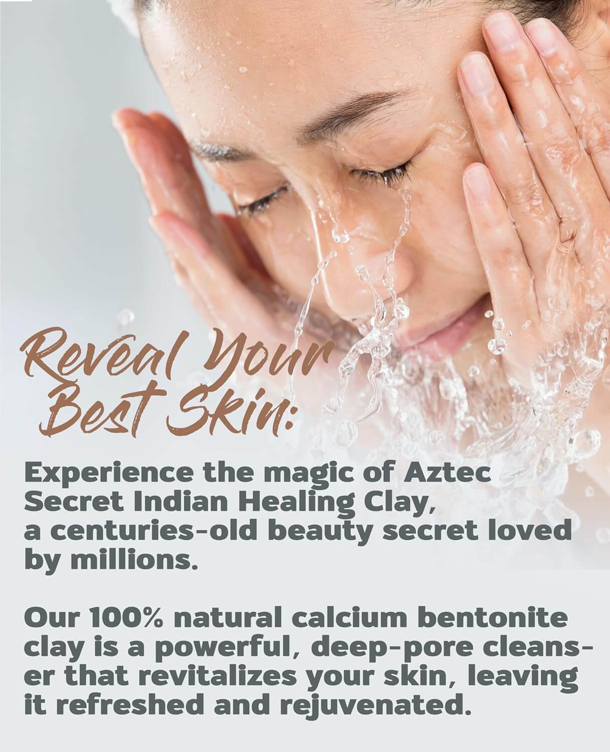 Aztec Secret Indian Healing Clay – Deep Pore Cleansing Bentonite Clay Mask, 1 lb