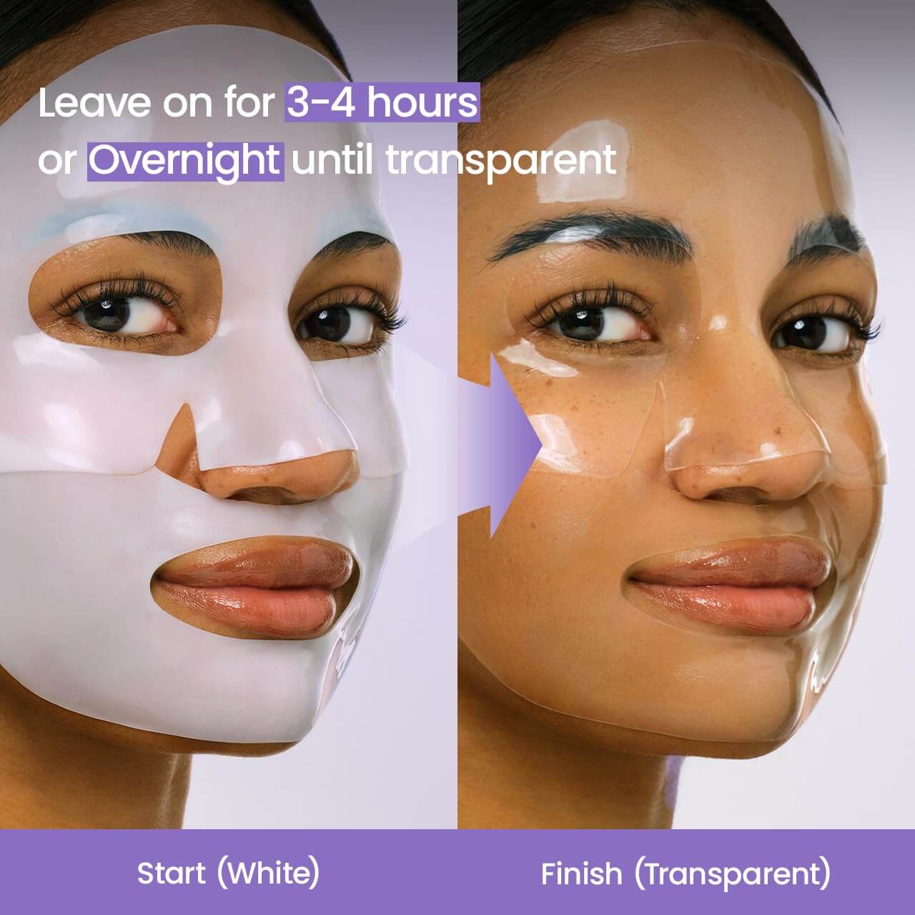BIODANCE Caviar PDRN Hydrogel Mask – Firming & Radiance Overnight Face Mask, 4 Pack (1.19 oz each)