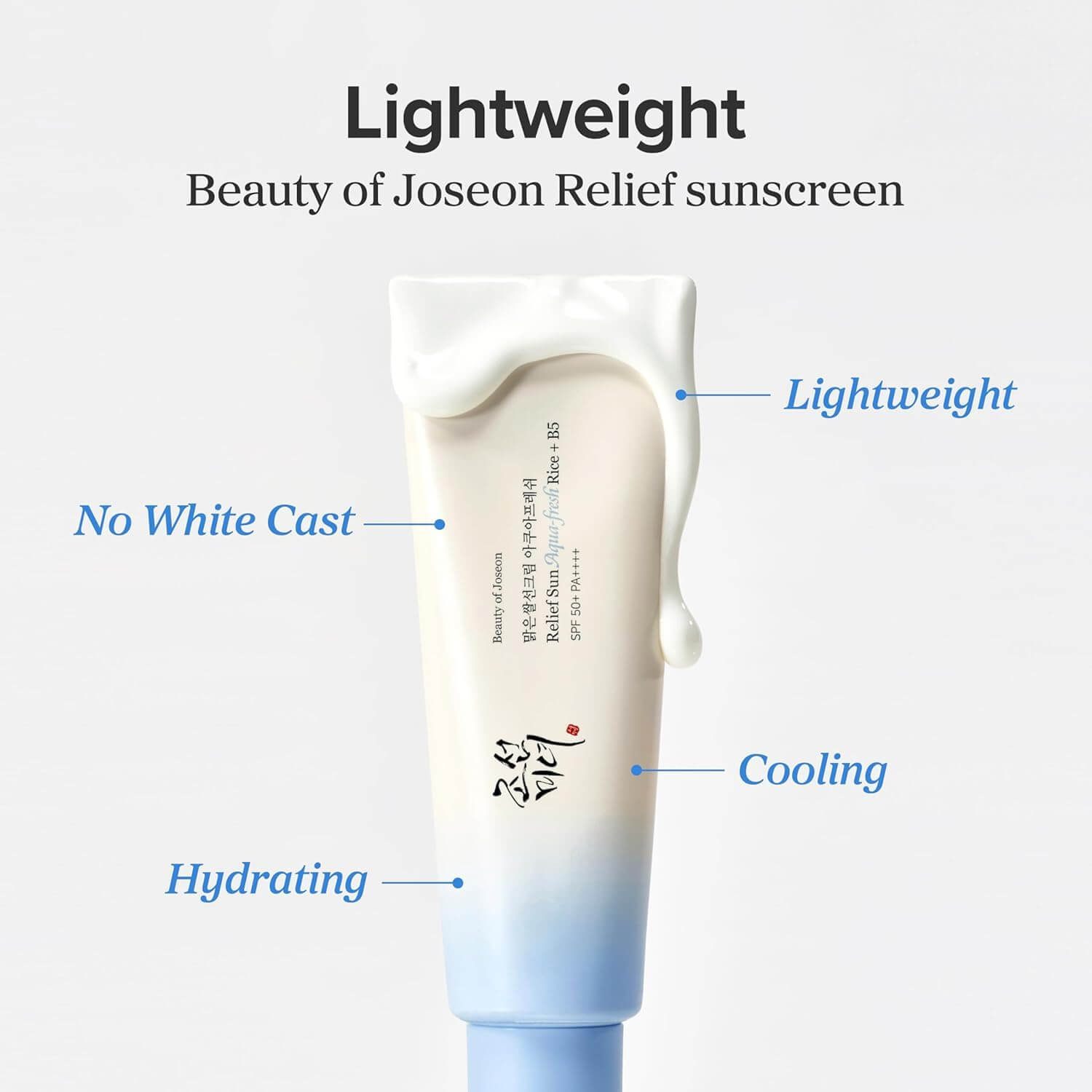 Beauty of Joseon Relief Sun Aqua-Fresh – Rice & B5 SPF 50+ Sunscreen, 50 ml