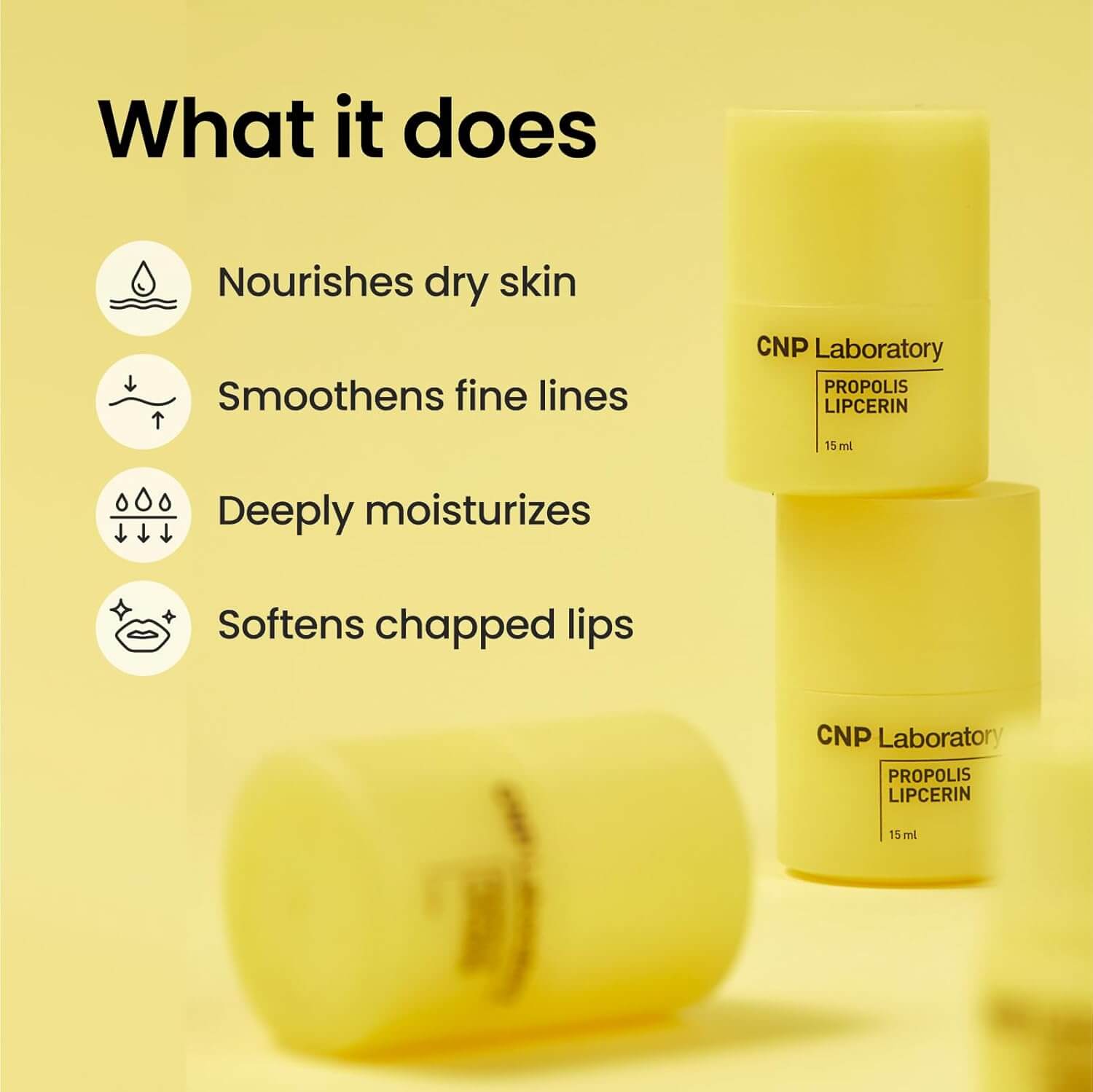 CNP Honey Lip Butter – Propolis Hydrating Lip Balm & Mask, 0.5 fl oz