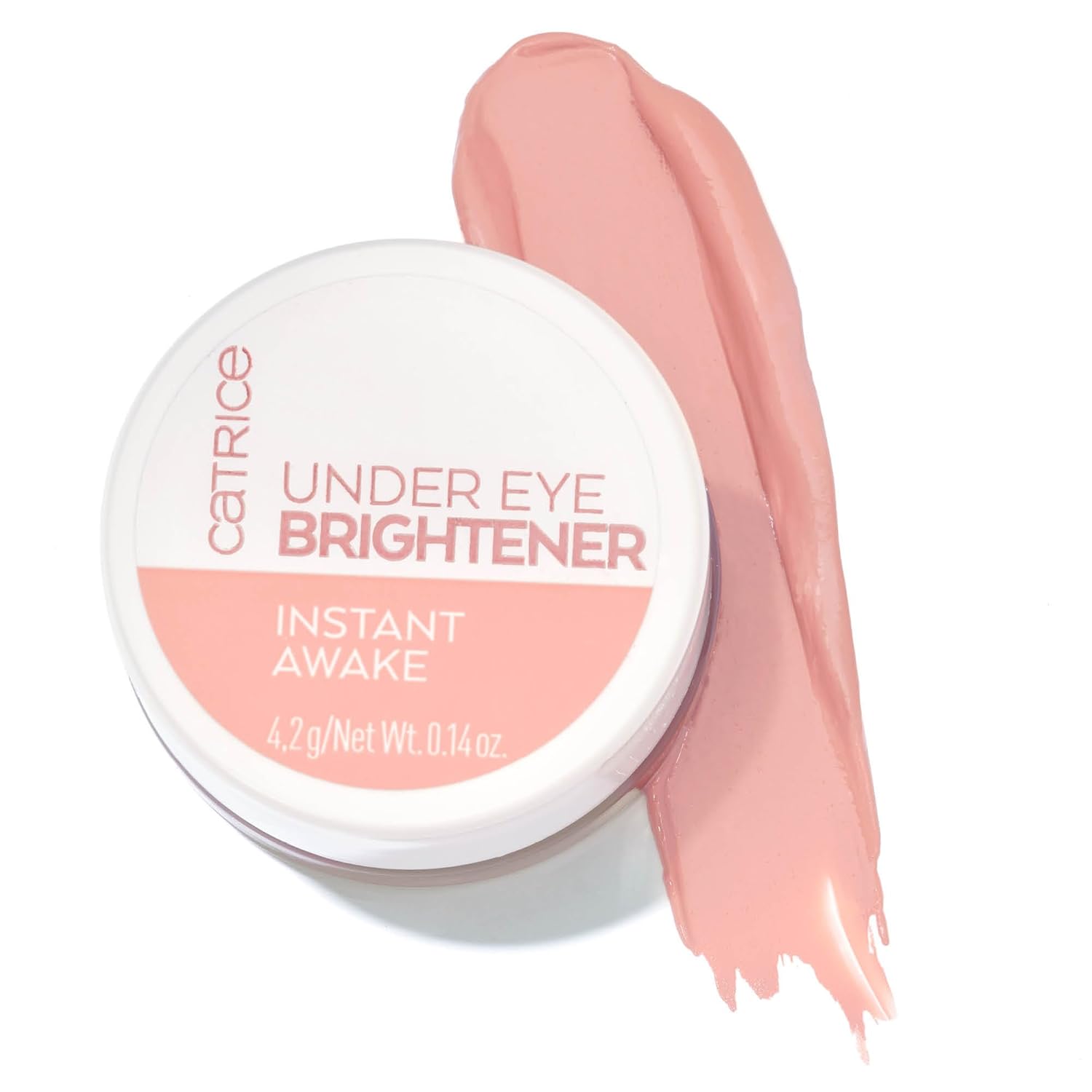 Catrice Under Eye Brightener – Conceal & Brighten Dark Circles with Hyaluronic Acid & Shea Butter, Vegan, 010 Light Rose