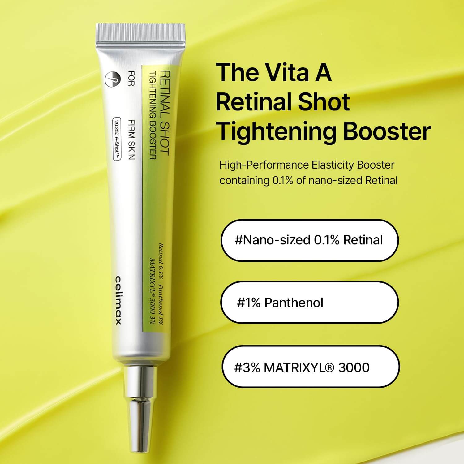 Celimax Vita-A Retinal Booster – Firming & Anti-Wrinkle Face Serum, 15 ml