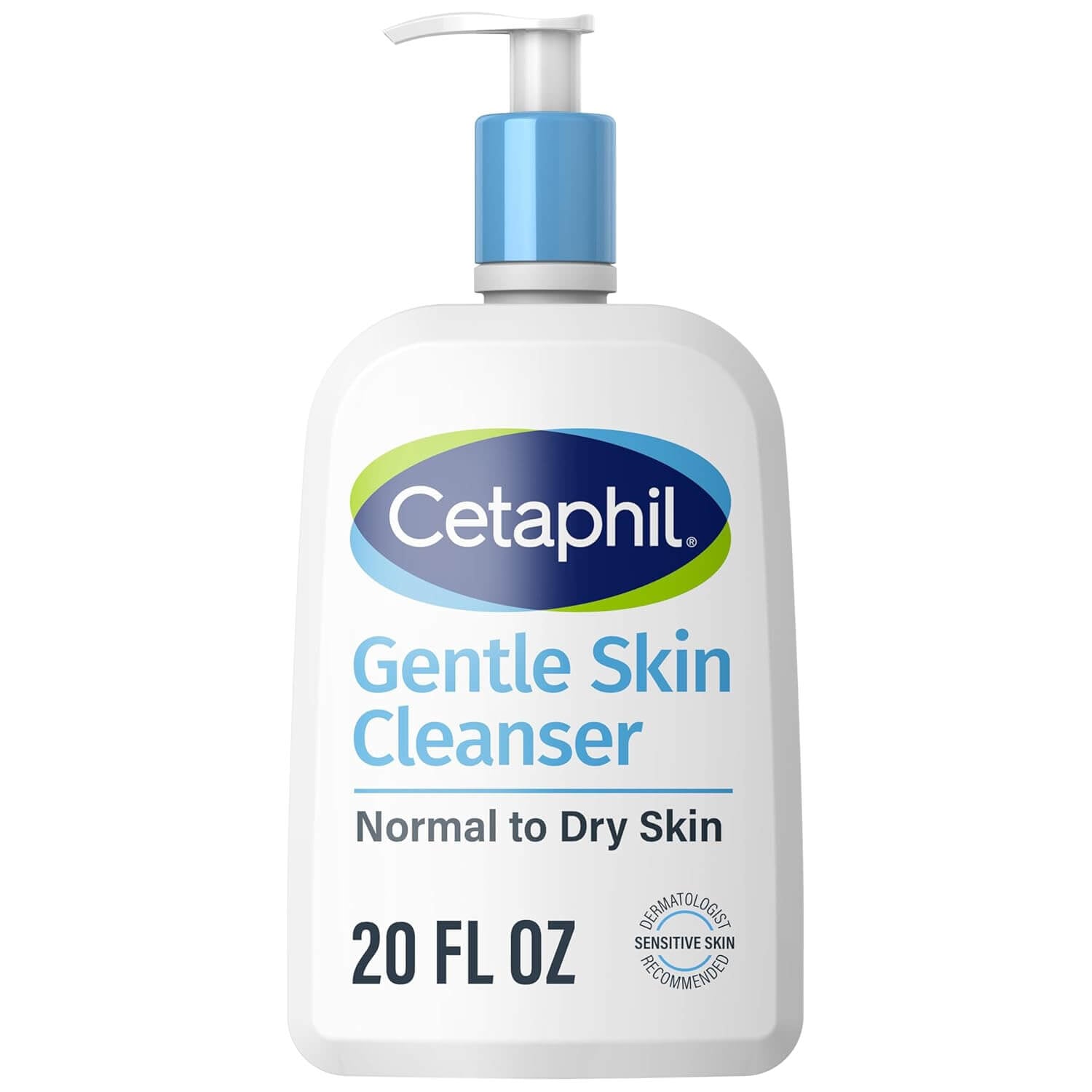 Cetaphil Gentle Skin Cleanser – Hydrating Face Wash for Dry to Normal Sensitive Skin, Fragrance-Free, Soap-Free, 20 oz