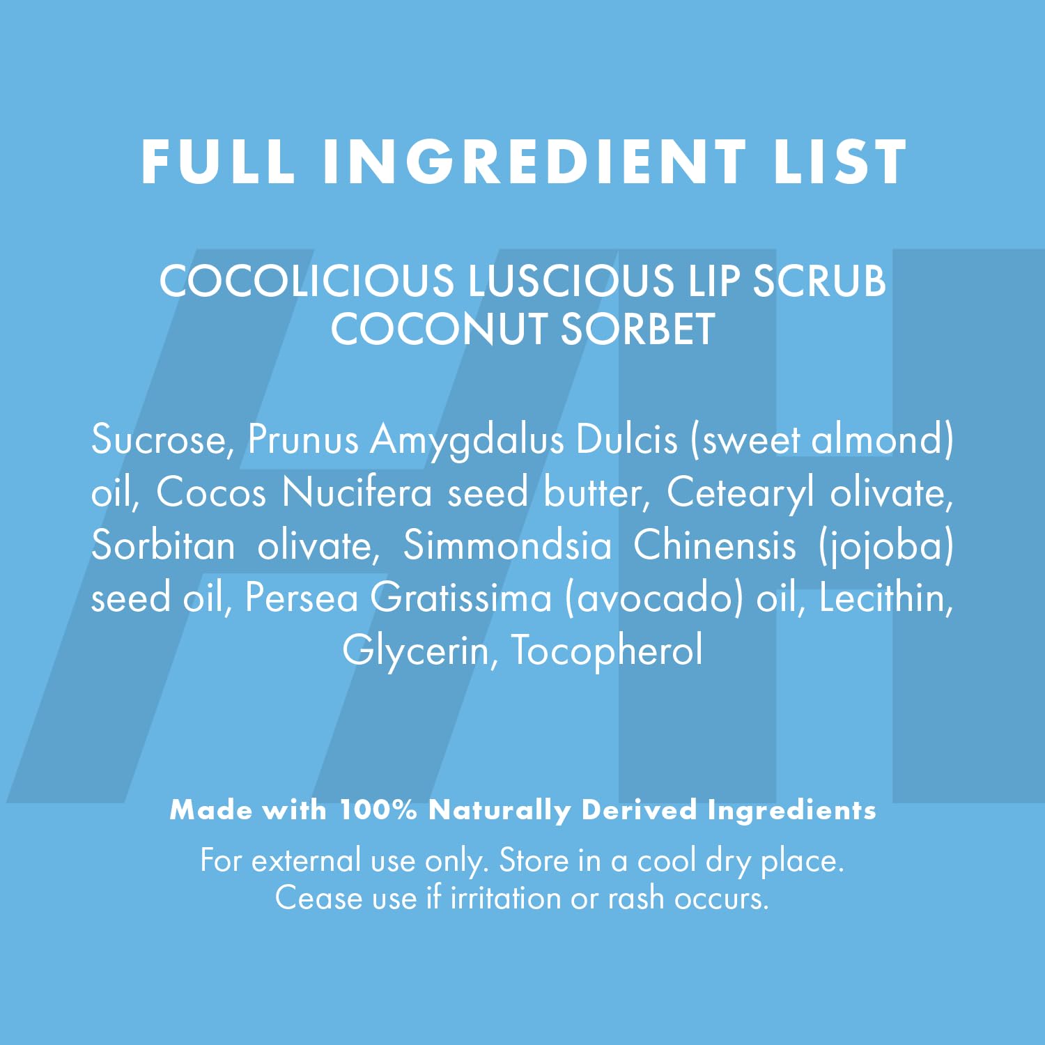 Coco-licious Lip Scrub – Vegan Exfoliating & Hydrating Lip Polish, 1.4 oz