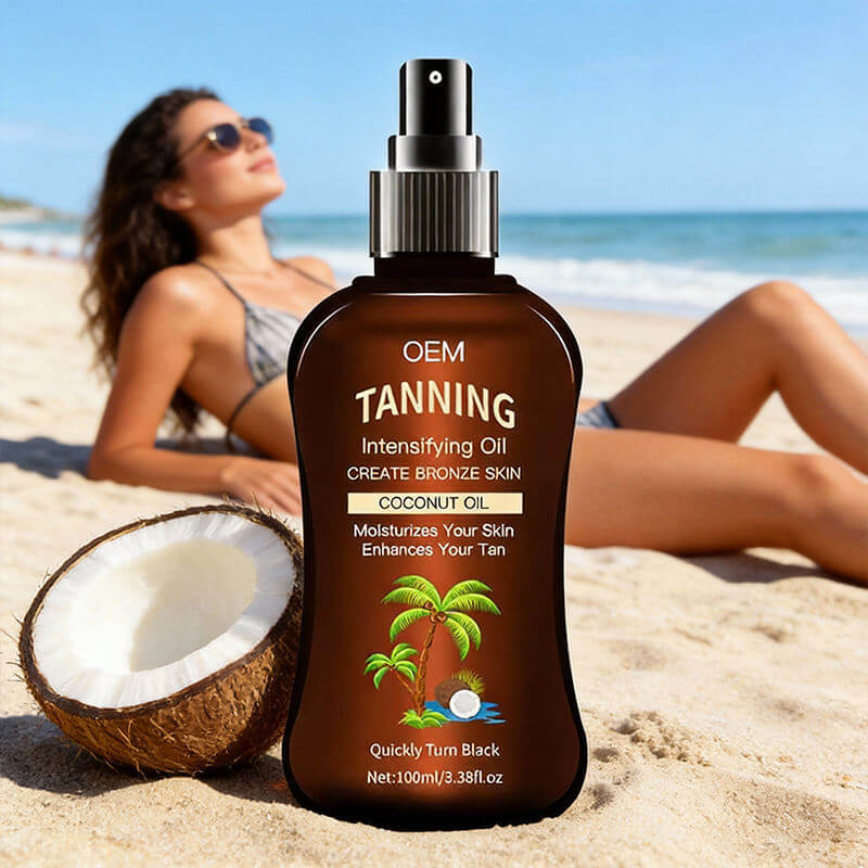 Coconut Tanning Oil – Moisturizing & Bronze Enhancing Self Tan Oil, 100 ml