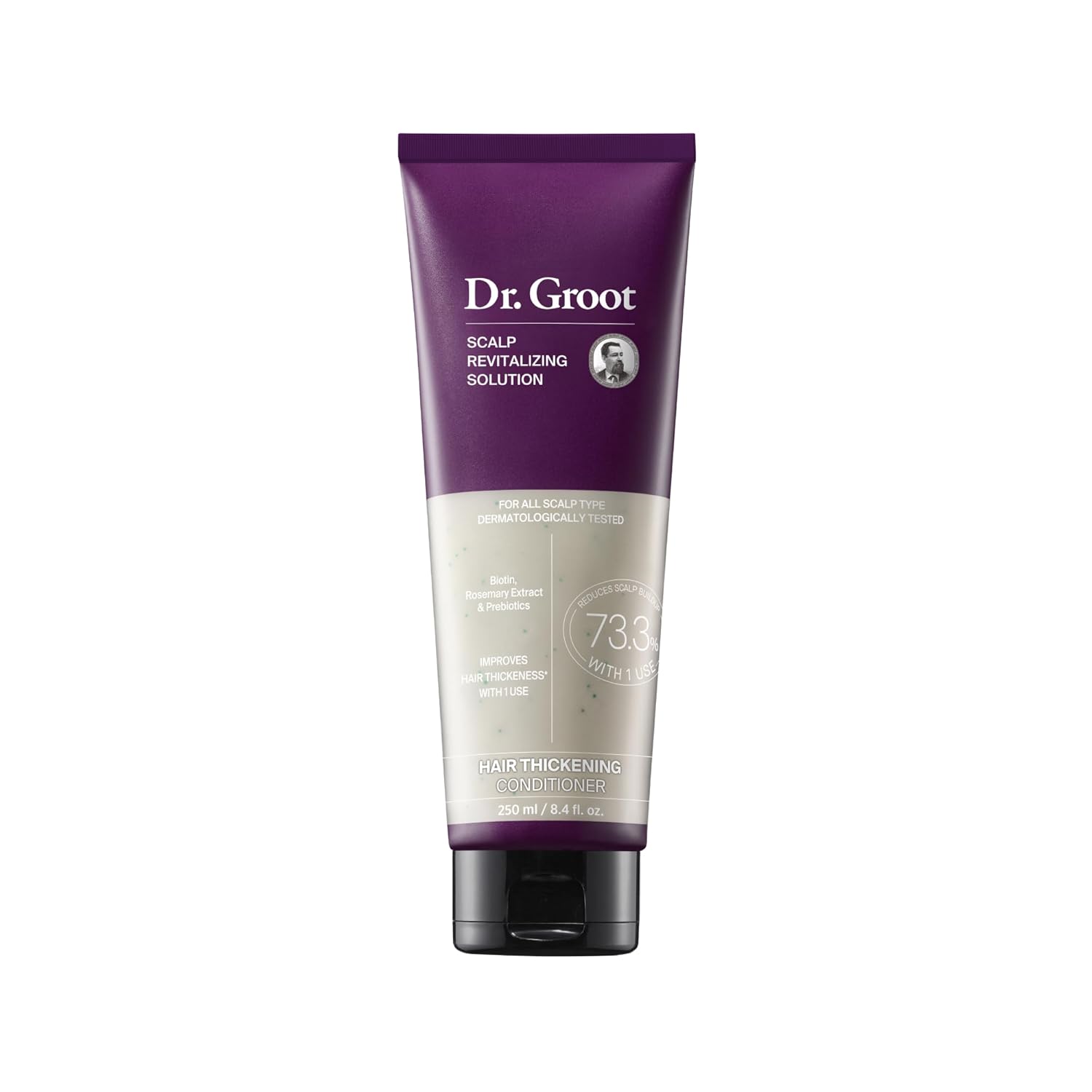 Dr. Groot Hair Thickening Conditioner – Biotin Scalp Treatment for Thinning Hair, Strengthens & Reduces Oil, Korean Hair Care