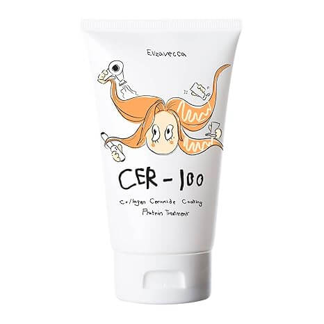 Elizavecca CER-100 Collagen Hair Treatment – Protein Repair Mask for Damaged Hair, 100ml
