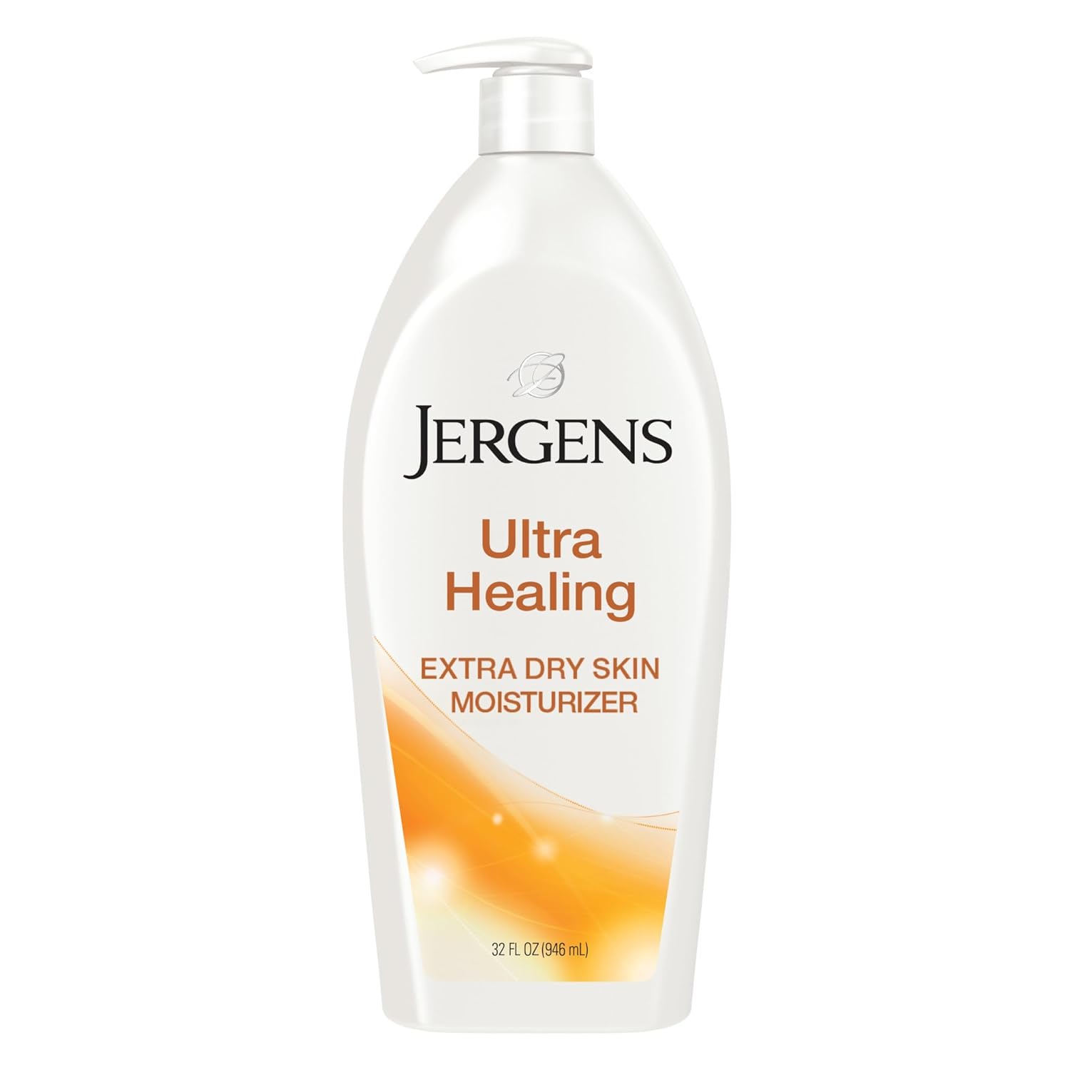 Jergens Ultra Healing Lotion – Fast-Absorbing Moisturizer for Extra Dry Skin with Vitamins C, E & B5, 32 oz