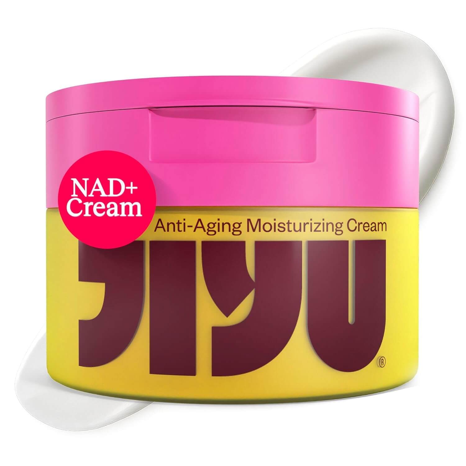 JiYu NAD+ Hydrating Face Moisturizer – Brightening & Firming Face Cream, 1.69 fl oz