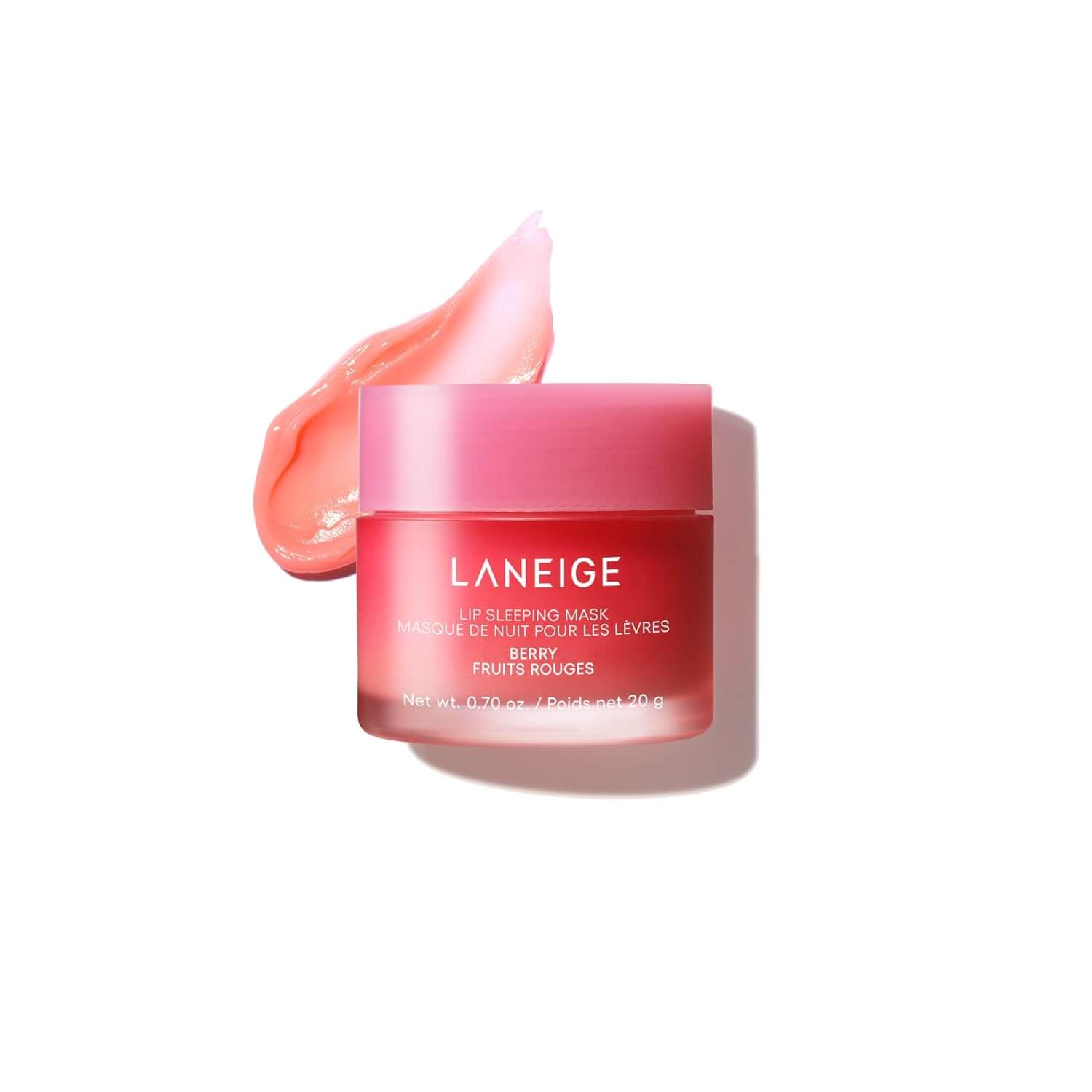 LANEIGE Lip Sleeping Mask – Hydrating Lip Treatment with Vitamin C, Shea & Murumuru Butter for Dry Lips