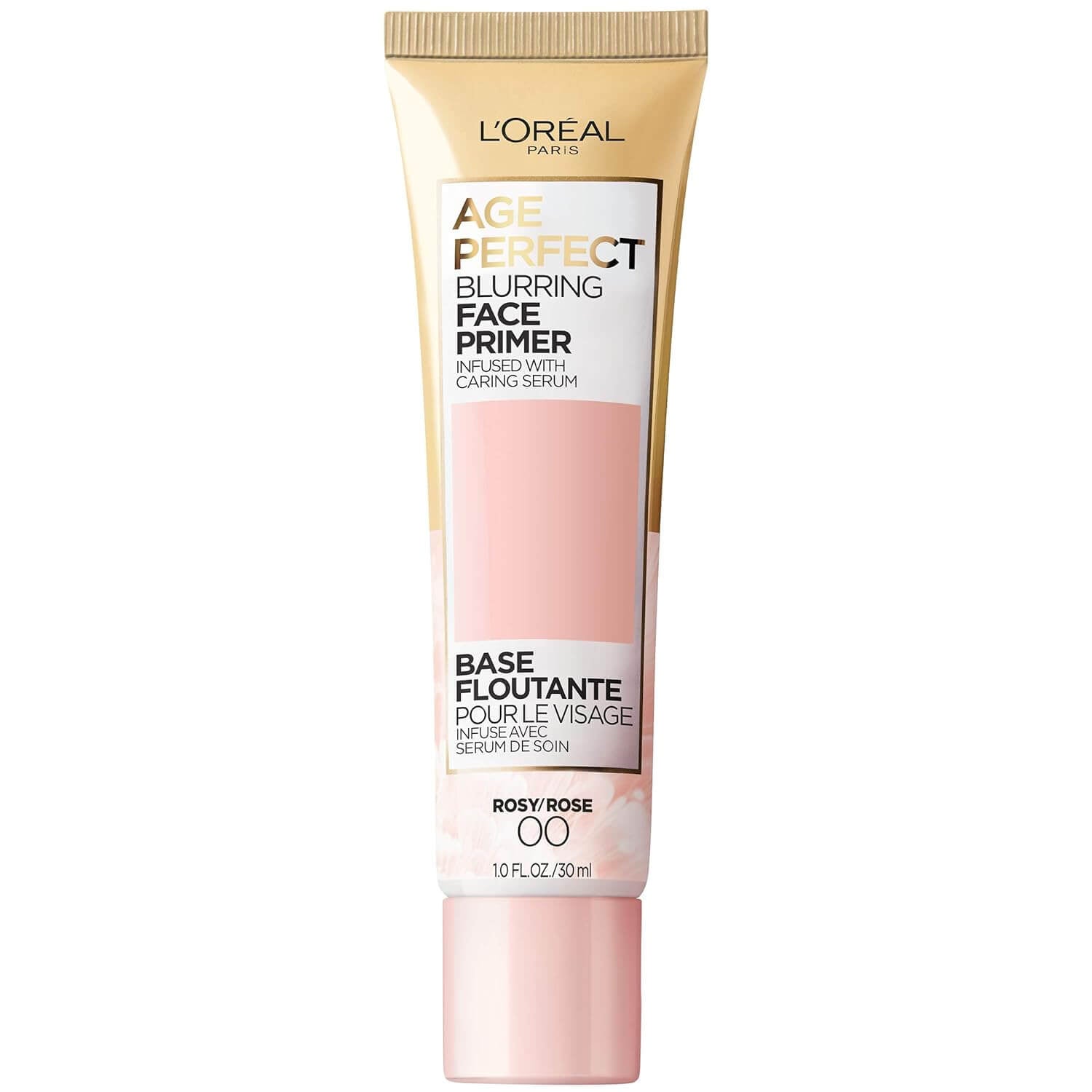 L’Oréal Paris Age Perfect Blurring Primer – Smooths Lines & Pores, Serum-Infused Makeup Primer