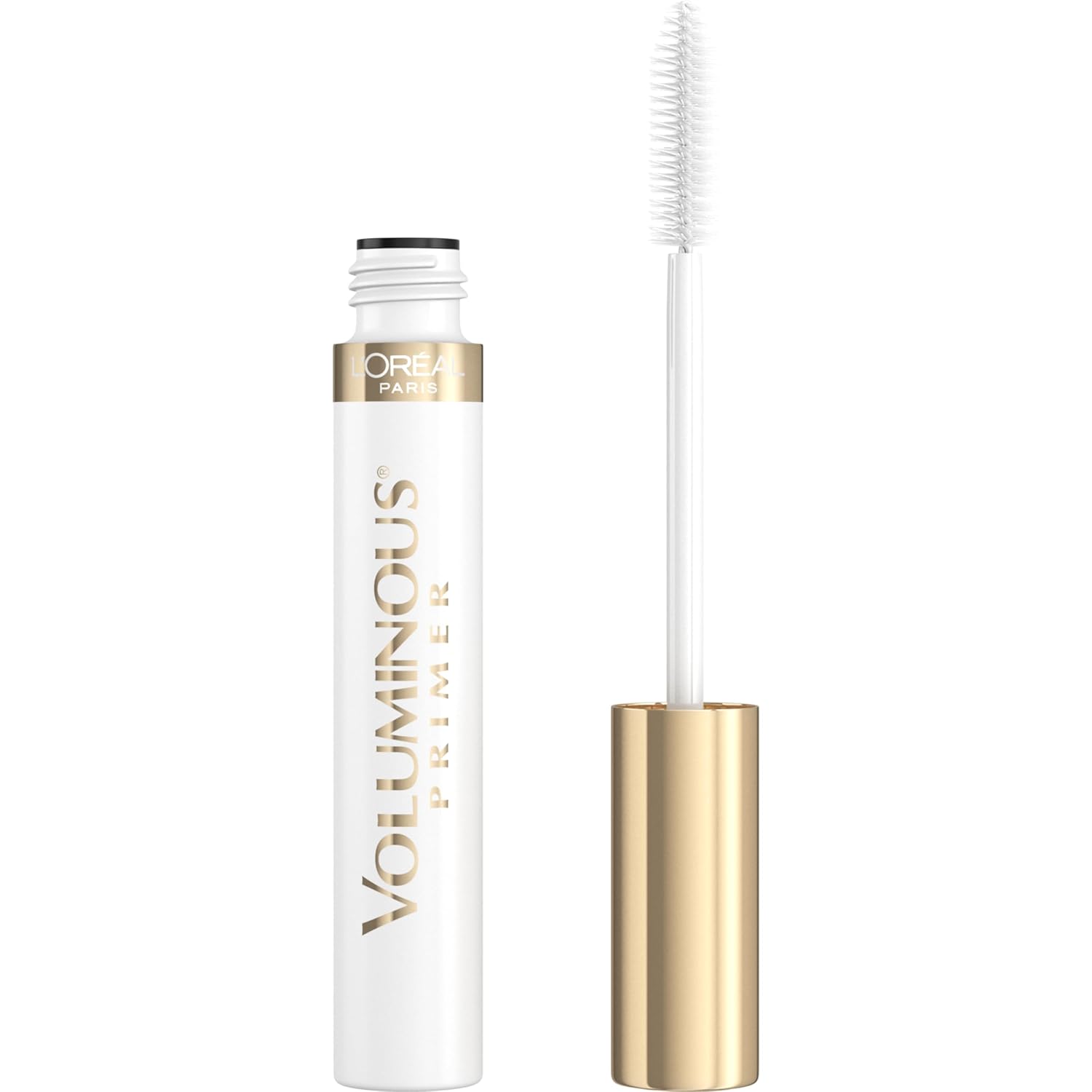 L’Oréal Paris Voluminous Lash Primer – Conditioning Mascara Primer for Volume & Length, White Primer, 0.24 fl oz