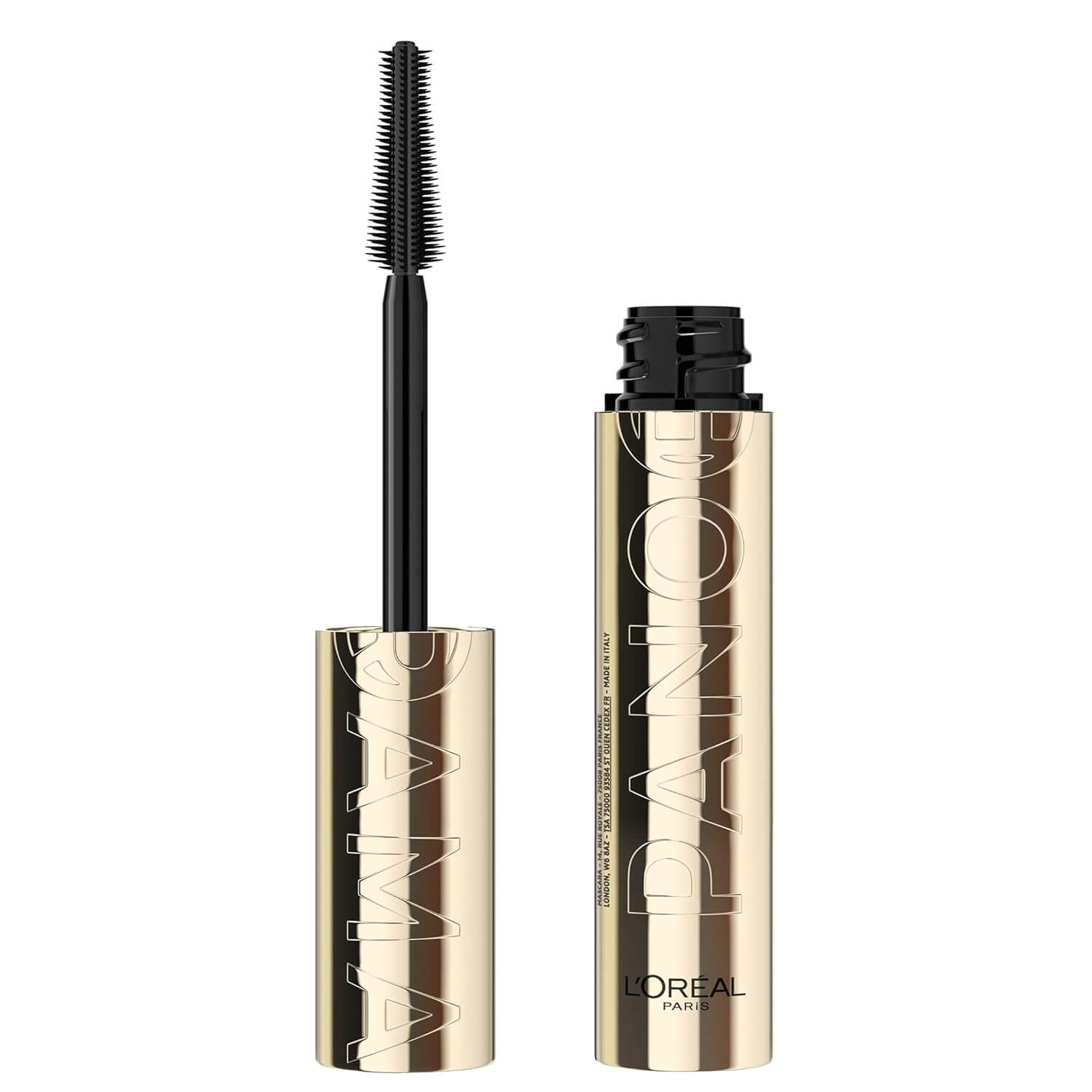 L’Oréal Paris Voluminous Panorama Mascara – Volumizing & Lengthening Washable Mascara, Smudge-Resistant, Blackest Black, 0.33 fl oz