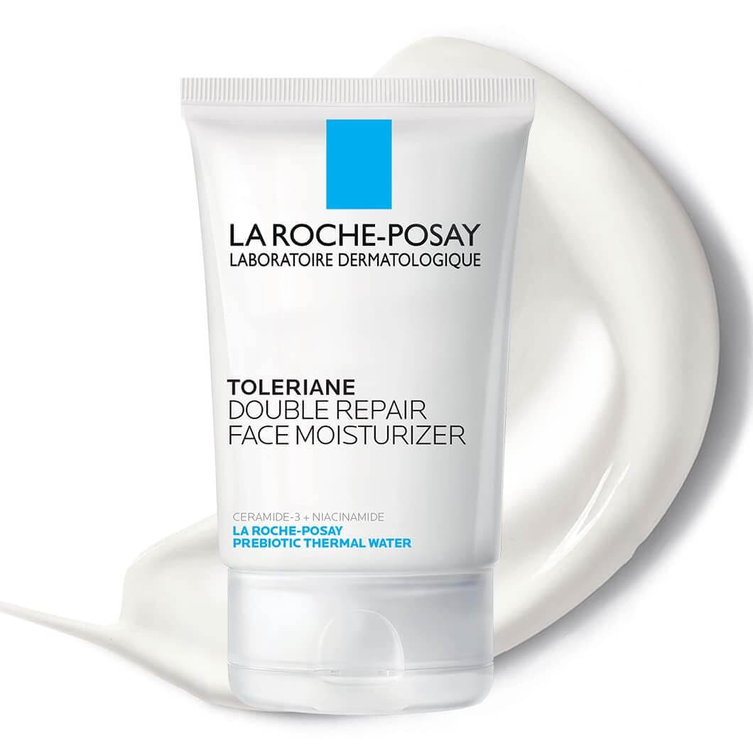 La Roche-Posay Toleriane Double Repair Moisturizer – Ceramide & Niacinamide, Fragrance-Free Hydrating Face Cream