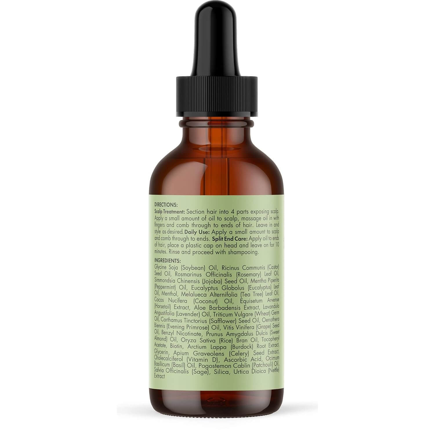 Mielle Rosemary & Mint Hair Oil – Strengthening Biotin Hair & Scalp Treatment, 2 oz