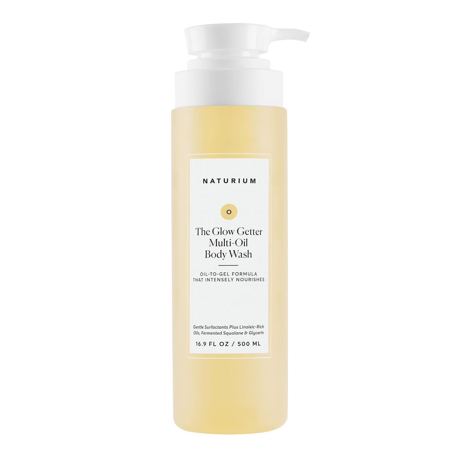 Naturium Glow Getter Body Wash – Multi-Oil Hydrating Cleanser, Gentle Formula, 16.9 oz
