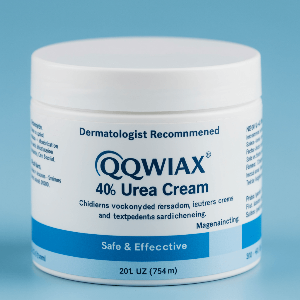 QQWIAX 40% Urea Cream – Intensive Moisturizing & Callus Repair Foot Cream, 4 oz