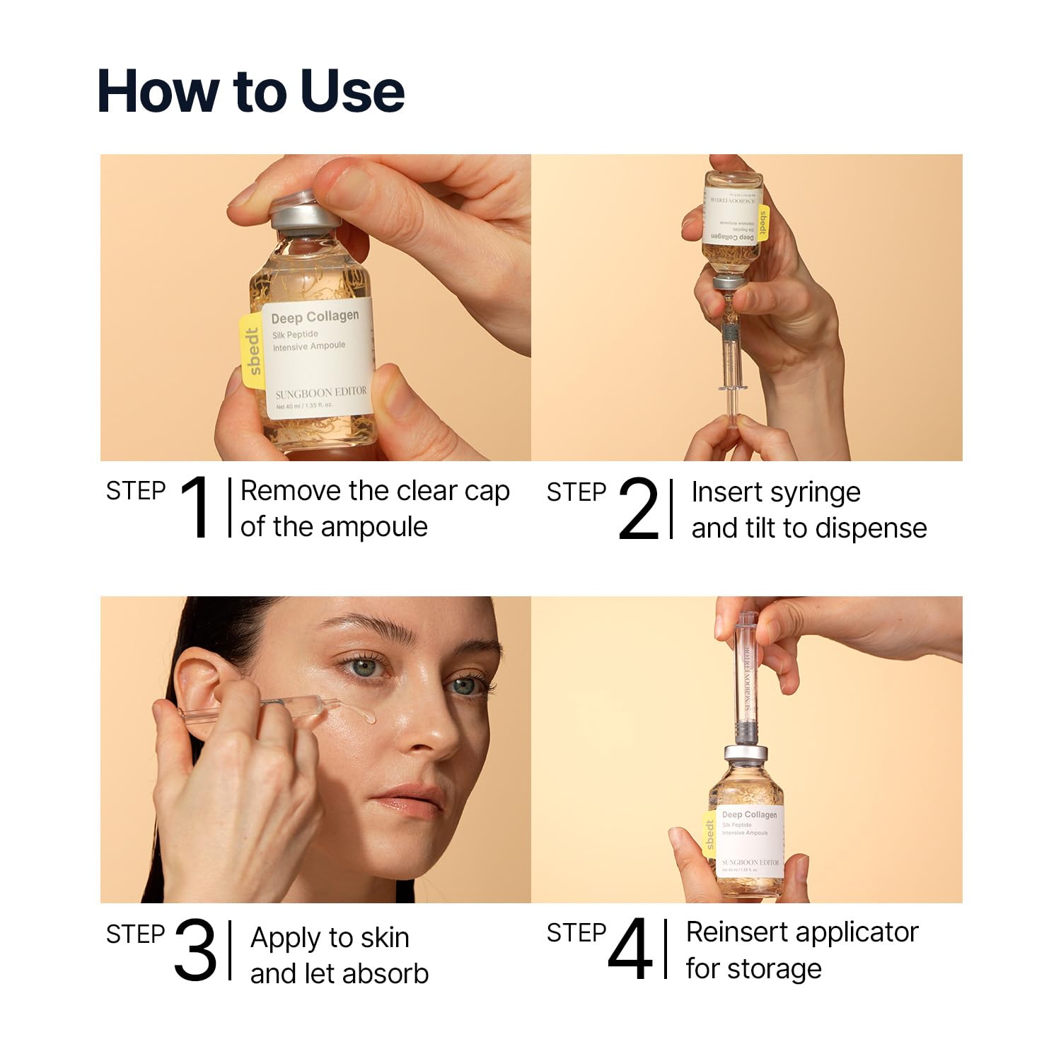 SUNGBOON EDITOR Collagen Peptide Ampoule