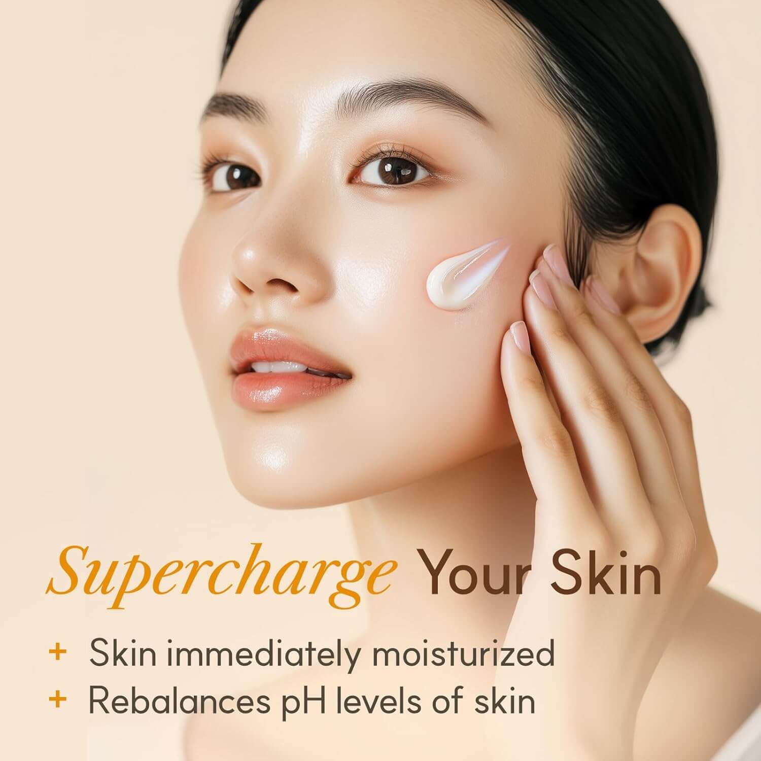 The Face Shop Rice & Ceramide Cream – Brightening & Barrier Repair Moisturizer, 50 ml