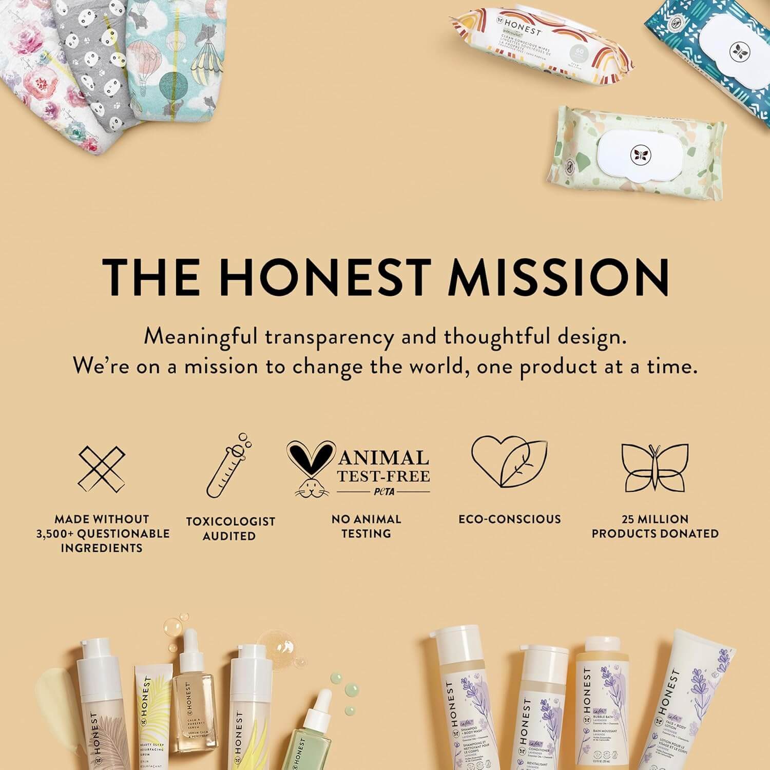 The Honest Company Hair Detangler – Leave-In Conditioning & Smoothing Spray, 4 fl oz
