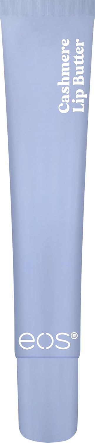 eos Cashmere Lip Butter – Vanilla Peptide Lip Moisturizer & Mask, 0.35 fl oz